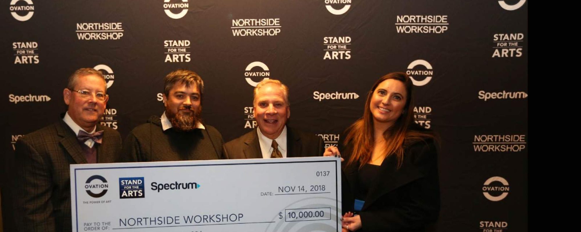 OVATION AND SPECTRUM ANNOUNCE NORTHSIDE WORKSHOP AS STAND FOR THE ARTS AWARD RECIPIENT