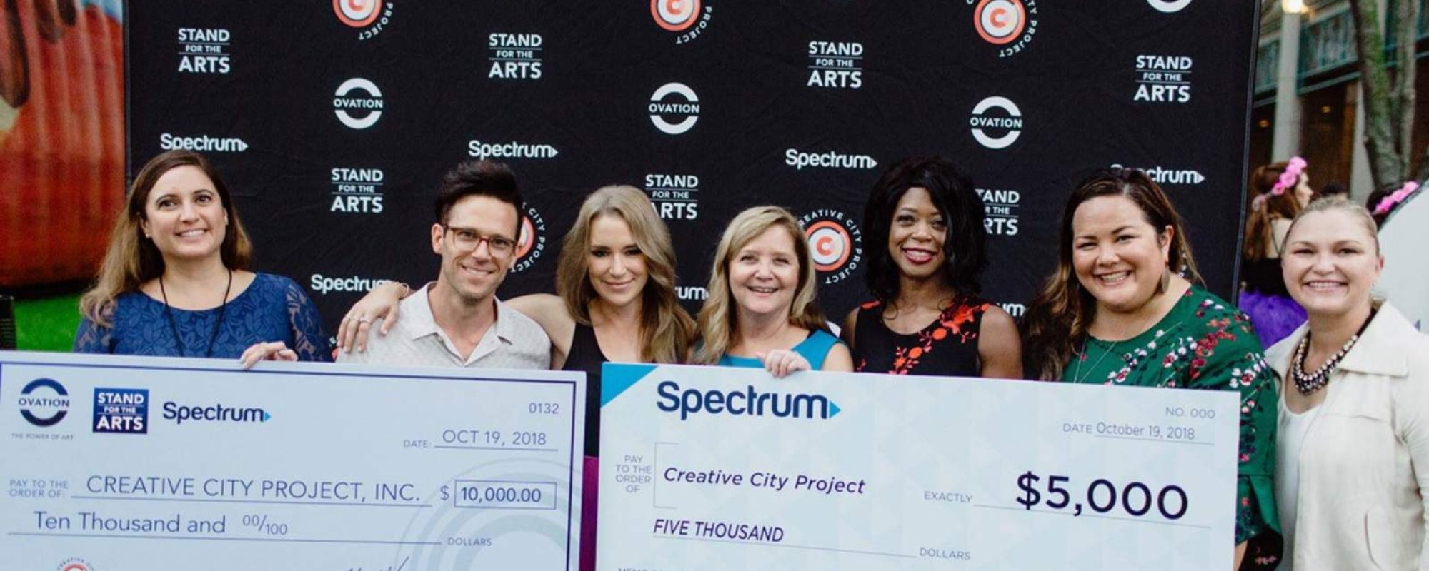 OVATION AND SPECTRUM ANNOUNCE CREATIVE CITY PROJECT AS STAND FOR THE ARTS AWARD RECIPIENT